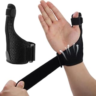 ZEPIQOR Tutore Pollice Destro e Sinistro, Tutore per Rizoartrosi Confortevole, Tutore Pollice, Tutore Rizoartrosi, Supporto e Stecca, per dito a scatto, sollievo dal dolore, artrite, tendinite