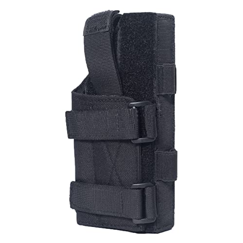 Azarxis Tactical Gun Holsters Molle Pistol Mag Belt Pouch For Concealed Carry Handgun Holder Bag Adjustable For Men Women Fits Right Hand (Black) #TOP14