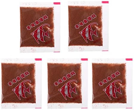 RUZYY 5Bags Aquarium Tropical Fish Healthy Food Shelling Brine Shrimp Eggs Fish Tank Supply