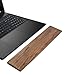 SK Studio Teclado Almohadilla para reposamuñecas Oficina Madera nogal 87 teclas Fácil escribir Accesorios para computadora Ali del dolor Cómodo Laptop antideslizante Juego ergonómico Nuez