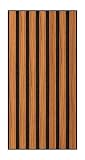Grace Baltic Paneles de pared de PVC, paneles acústicos, decoración de pared interior, tatuajes murales, material PVC 3D, 0,36 m2/1 pieza 30 x 60 x 2 cm, grosor