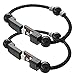 Produktbild 2pack- Frauen Männer Datenkabel Geflochtene Armbänder Armreifen Ladegerät Zinklegierung Schnelles Ladekabel Für Typ-mobiltelefon Für Geschenk (22.5cm)