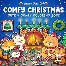 Infos Edition Livre Audio Comfy Christmas: Cute and Cozy Coloring Book for Adults & Teens Featuring Christmas Hygge Scenes with Adorable Animal Characters 2026