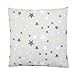 Produktbild TupTam Kissenhülle Dekorativ Gemustert, Farbe: Sterne Gelb/Grau, Größe: 40 x 60 cm