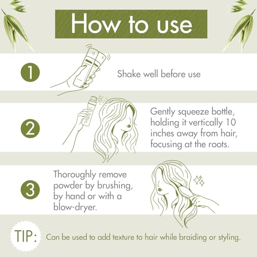 Image of Klorane Dry Shampoo with Oat Milk - Non-Aerosol
