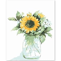 Sunflower and Vase