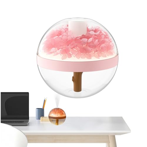 Humidificador – Humidificador personal | USB recargable 270 ml con luz nocturna, hidratación y purificación de aire para casa, dormitorio, plantas y viajes Humidificador – Humidificador personal | USB recargable 270 ml con luz nocturna, hidratación y purificación de aire para casa, dormitorio, plantas y viajes
