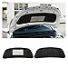 Car Hood Engine Heat Sound Insulation Pad Cotton Soundproof Cover Mat Compatible for 2012-2015 Hyundai Elantra Avante MD UD(Color:with Aluminum foil)