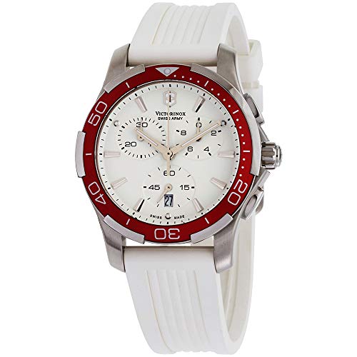 Victorinox Swiss Army Women's 241504 Alliance White Chronograph Dial Watch