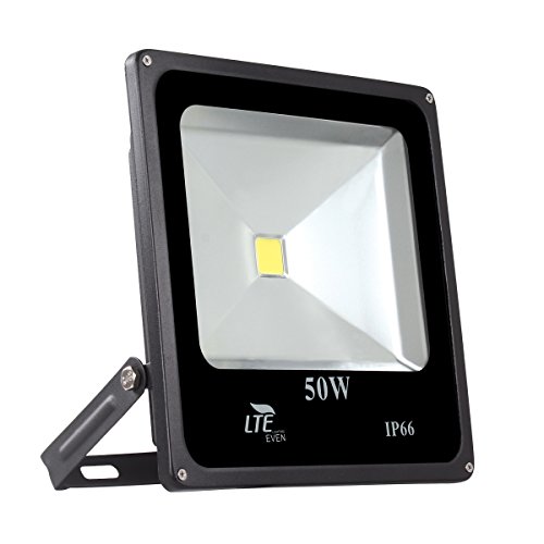 50W Motion Sensor Flood Lights Outdoor Security Floodlight PIR Flood Lights Waterproof IP66 Motion Detector Lights Cool White 6000K 4500 Lumens (50.00)