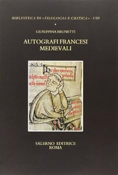 Paperback Autografi francesi medievali [Italian] Book