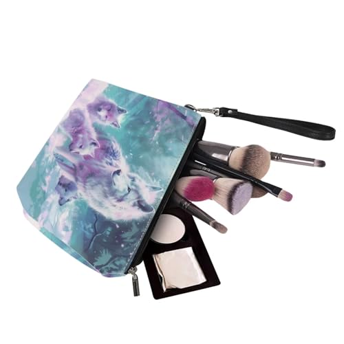 Image of 2PCS Tote Bag for Women Top Handle Purse with Wallet, Hobo Bag Tote Shoulder Bag with PU Cosmetic Bag