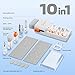 Tassmpitor Laptop Cleaning Kit, All in 1 Keyboard Cleaning kit for MacBook iPad iPhone, Compact Keyboard Cleaner with Brush and Spray for Tablet, Airpods, Earbud, Computer Screen, PC Monitor, White