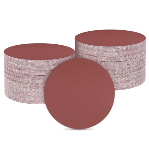 HARFINGTON 100 disques abrasifs 5" grain 600 rouge
