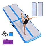 HIJOFUN Air Floor Mat 3M 4M 5M 6M Tapis de Gymnastique Gonflable avec Pompe Pratique et 10...