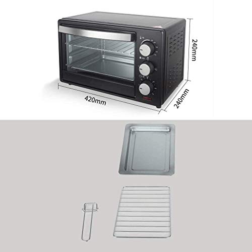 LYKYL Toaster, Multi- functie roestvrijstalen afwerking met Timer- Toast- Bake- Broil Instellingen, Natural Convection… - Image 3