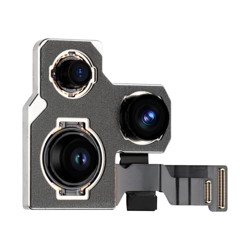 Risidamoy for iPhone 14 Pro Max 48MP OEM Main Rear Back Camera Replacement with Ultra Wide Telephoto...