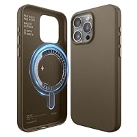 elago – elago Magnetische Lederhülle für iPhone 15 Pro Max