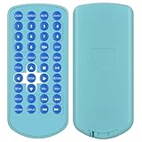 Design convivial : la télécommande est durable. Le design léger et ergonomique le rend très confortable. Les touches sont agréables à appuyer et cliquent silencieusement.