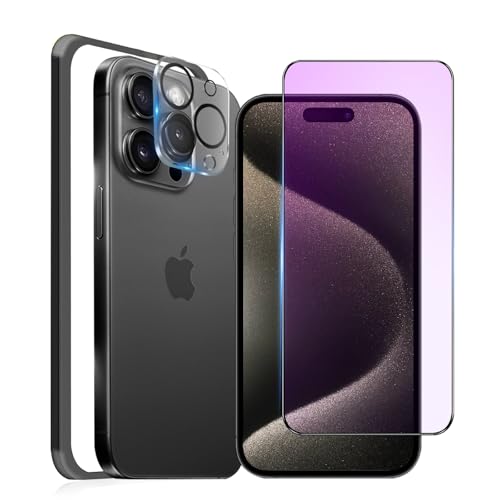 MINIKA u[CgJbg tB iPhone 15 Pro Max p KXtB u[Cg ACtH15v}bNX KX S یtB Phone15Pro Max tB یV[g Phone 15ProM