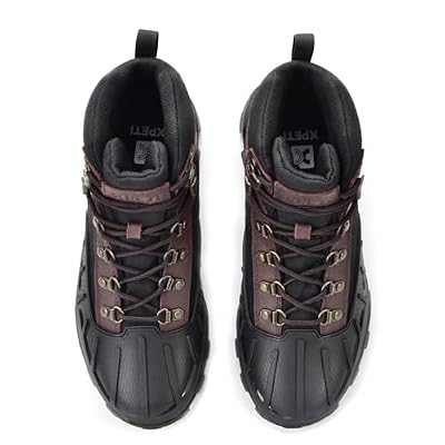 XPETI Mens Legacy shell-toe hiking boots waterproof