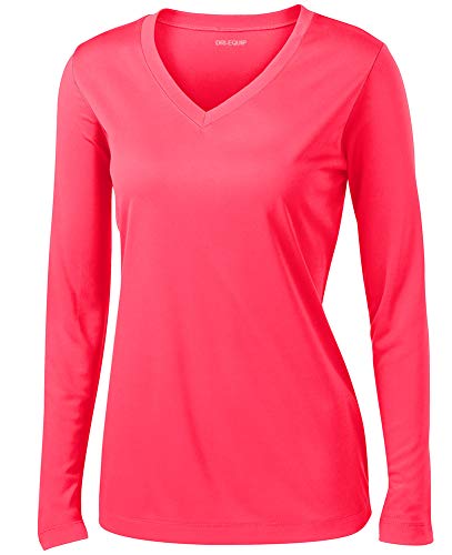 Chemises athlétiques manches longues femme Joe's USA rouge XL