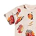 Disney Cars Lightning McQueen Boys Short Sleeve T-Shirt for Toddler and Big Kids Beige