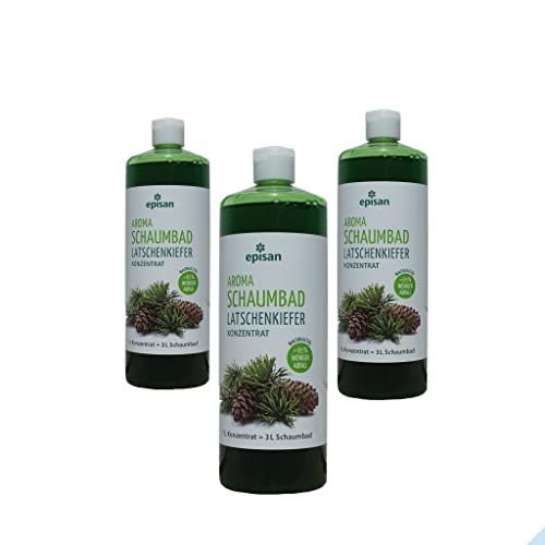 Schaumbad Duftschaumbad "LATSCHENKIEFER" - 1 Liter Konzentrat (3 Flaschen)