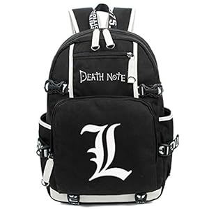 YOYOSHome Dood Note Anime Licht Yagami Cosplay Lichtgevende Rugzak Dagrugzak Laptop Tas Rugzak Schooltas