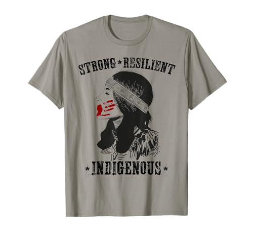 MMIW Strong Resilient Indigenous Women MMIW Awareness Women T-Shirt