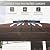 Outsunny 8' x 5' Grill Gazebo, 2-Tier Outdoor BBQ Gazebo with Ceiling Hook, 2 Side Shelves and Storage Baskets for Patio Deck Yard, Dark Brown