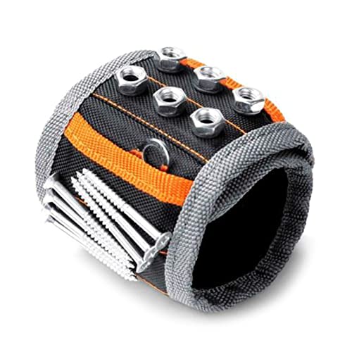SELVFZ Vaters Day Geschenke Armband Männer & Frauen Werkzeugarmband Mit Starken Magneten Um Schraubennägel Zu Halten Bohrbits Armband Werkzeuge Geschenke Für Männer