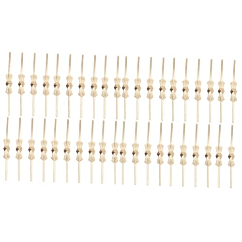 CIYODO 400piezas Conectores De Lámpara De Techo De Metal Para Candelabros Clips Bowtie Para Sujetar Cristales Y Perlas Accesorios De Iluminación Duraderos Y Reutilizables