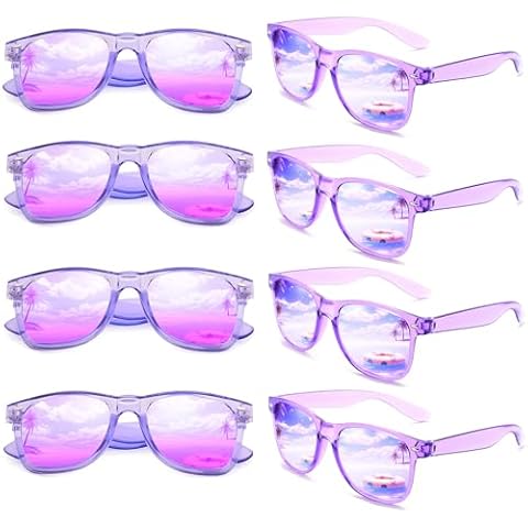 Lunettes de soleil violet FSMILING Cover