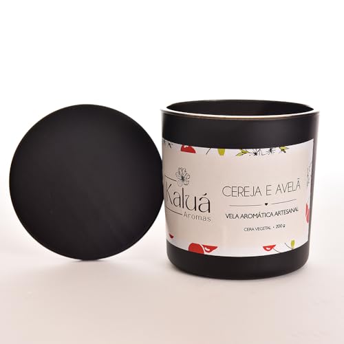 KALUÁ AROMAS, VELA WHISKY CEREJA E AVELÃ