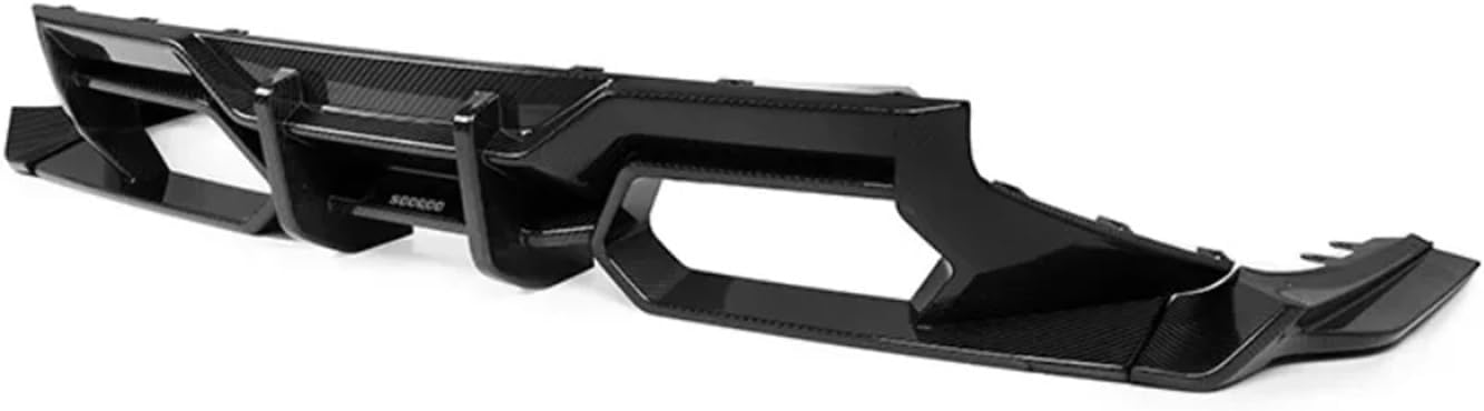 カーボンファイバーテックリアバンパーリップディフューザースプリッター BMW 2 シリーズ G87 M2 2023-IN SQ スタ