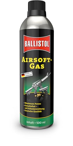 BALLISTOL 25135 Airsoft-Waffen-Gas 500ml Kartusche – Maximale Power -...