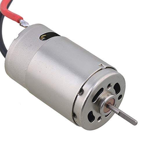 Mxfans 7.2V-8.4V 21000Rpm 390 Iron And Copper Electric Brush Motor With Wire For Rc1:16 Rc1:18 Model Car #TOP4