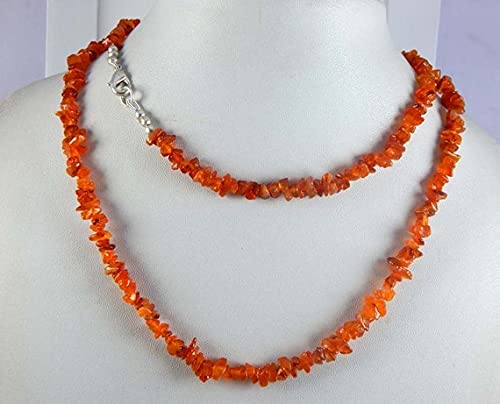 Carnelian uncut chips beads LKBEADS pour création de bijoux uniques