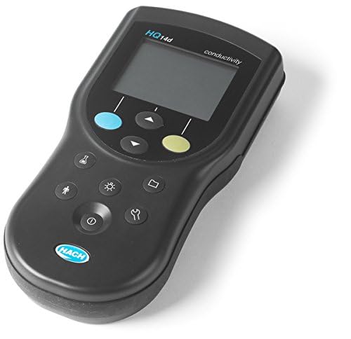 bersudut view of Hach HQ14d Portable Conductivity Meter