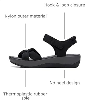 Clarks Women's Ankle Strap Athletic Sandals