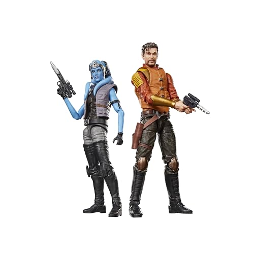 STAR WARS The Black Series Mission Vao & Carth Onasi, Knights of the Old Republic Premium Collectible 6 Inch Action Figure 2-Pack (Amazon Exclusive)