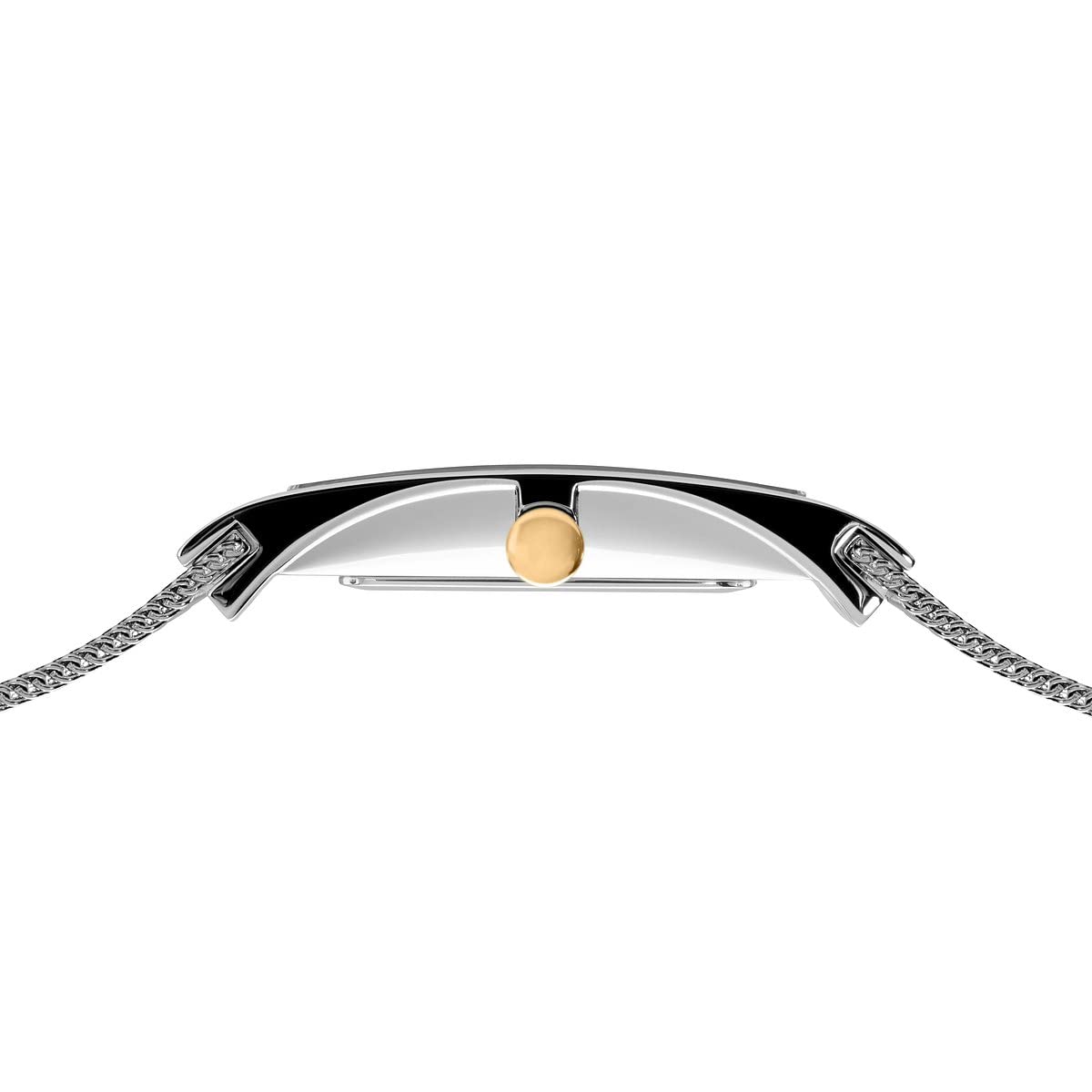 Bering Damen Quarz Uhr | Armbanduhr 22 mm Edelstahlgehäuse und Zifferblatt | Milanaisearmband | Saphierglas | 5 ATM | 10222