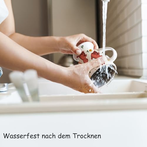 RiyaNed porzellanstifte spülmaschinenfest，Wasserfester porzellanstift 1.0-6.0mm，12 Farben Geeignet für Zeichnungsmuster und Designkreationen auf verschiedenen Porzellan.