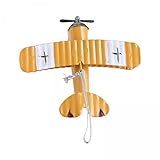 biplanos antiguos GRANDES REGALOS Y COLECCIONES: Muestra los primeros sueños con los que volar y la informalidad y es una gran colección de artesanías para de los aviones antiguos. Este avión también es un regalo para los niños, la familia o para ti mismo.