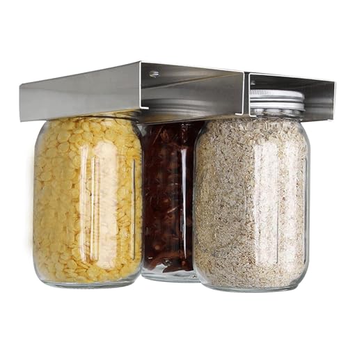 Mason Jar Storage Rack | Mason Jar Carrier For Mason Jars - Organizer, Carrier, Kitchen Mason Jars Accessory, Unique Jar Holder, Space-Saving Design For Canteens, Restaurants