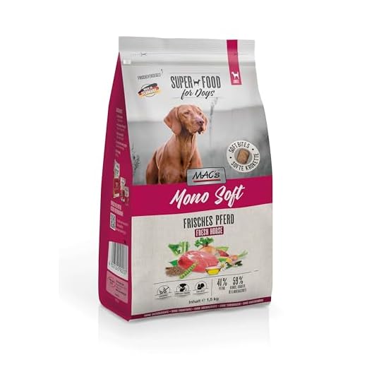 Mac's Halbfeuchtes Hundefutter für Pferd