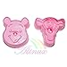 Generic 2pcs Pooh & tigger cookie cutter Fondant Cake Chocolate Mould crafts Tools