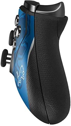 Skinit Decal Gaming Skin Compatible with Xbox Elite Wireless Controller Series 2 - Officially Licensed NFL Detroit Lions Double Vision Design