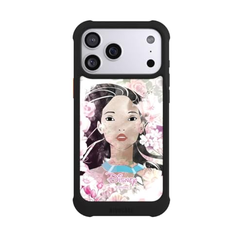 Coque iPhone 17 Pro Max antichoc premium MagSafe Disney Pocahontas noire édition officielle